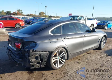 2017 BMW 430I Gran Coupe z USA, uszkodzony, nr VIN WBA4F7C58HG787053